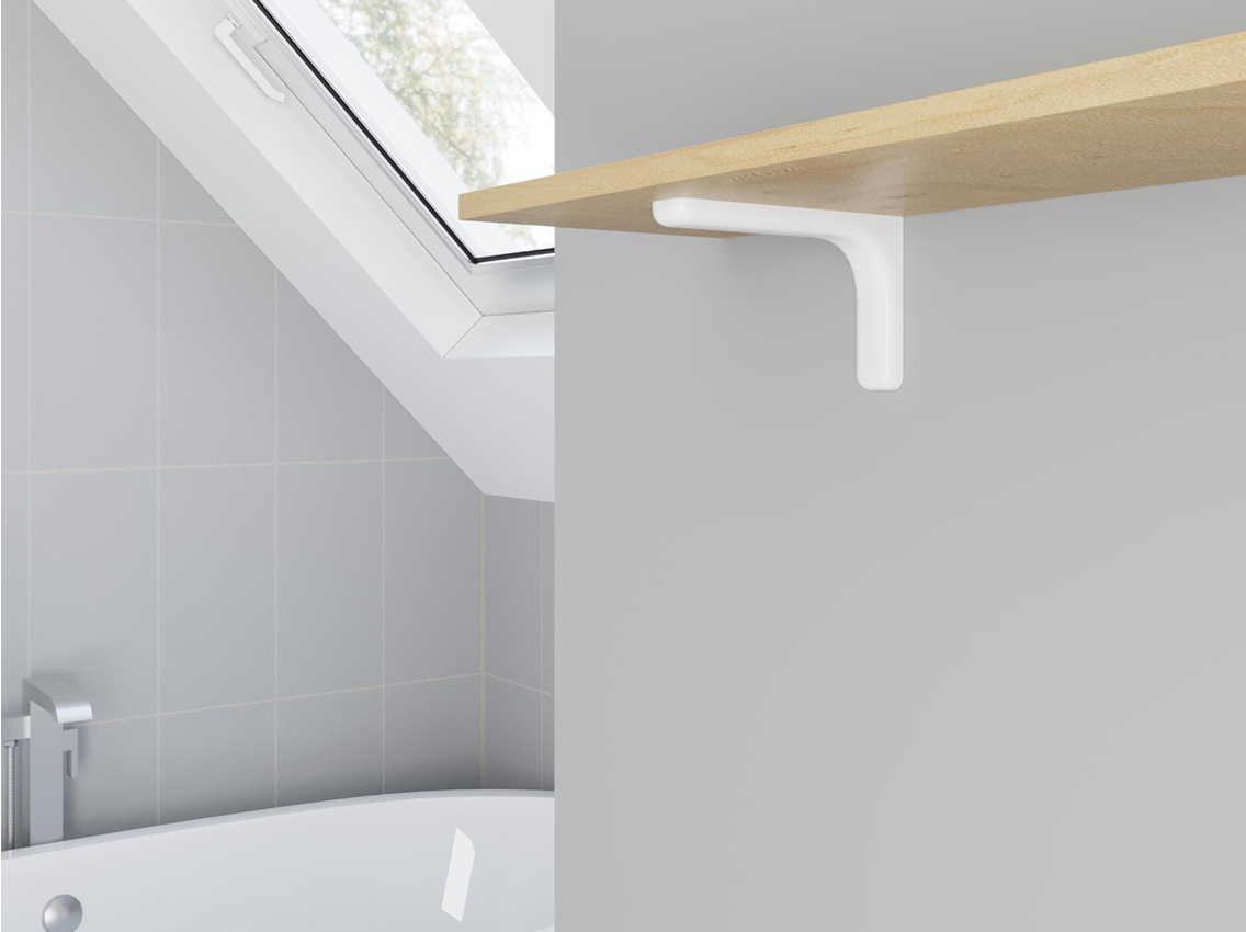 Консоль декоративная GIFF L=180 белый